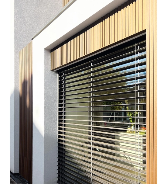 WPC wall cladding panel, board, WPC, 219x26x2900mm, brown (0.63 m2)