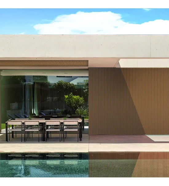 WPC vanjska zidna obloga, drvena fasada, 219x26x2900mm, hrast (0.63 m2)