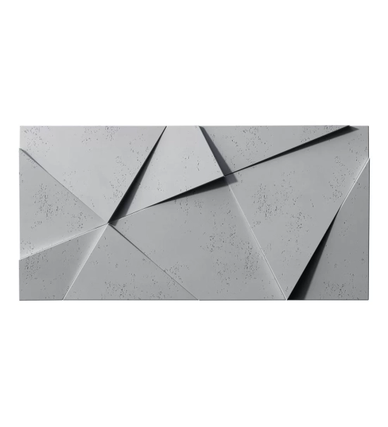 3D panel za steno, dekorativni beton, CRYSTAL PB 05