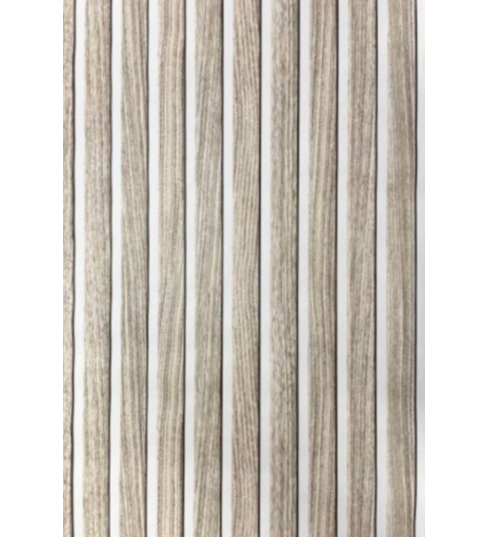 3D wood slats wallpaper, sonoma oak, 53x300cm (1.59 m2)