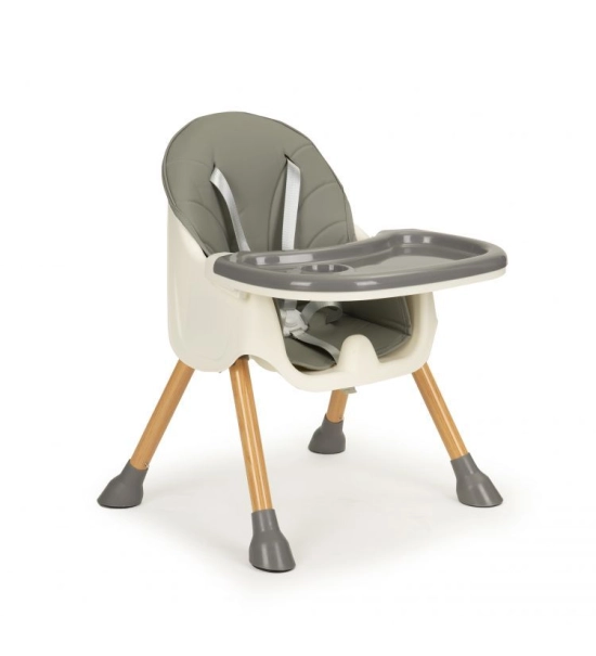 Hranilica za bebe 2v1, siva, NOAH