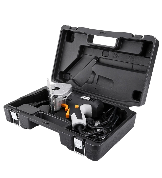 Mini ručna kružna pila s laserom, cirkular, 4 oštrice, odvod prašine, BMC BOX