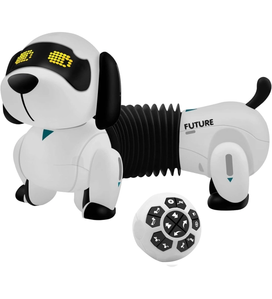 Robotski pas DOGGY, igračka za djecu, jazavčar, daljinski upravljač + praćenje