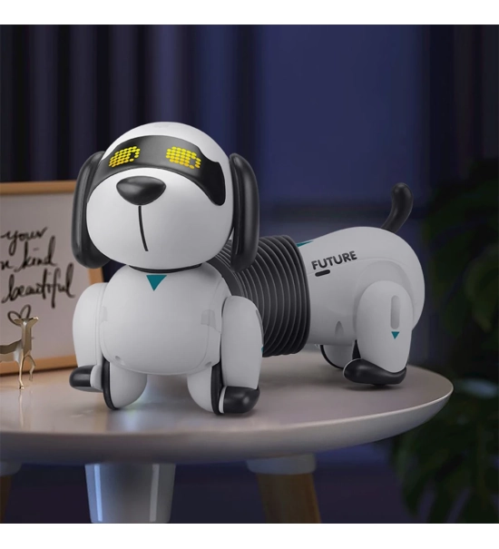Robotski pas DOGGY, igračka za djecu, jazavčar, daljinski upravljač + praćenje