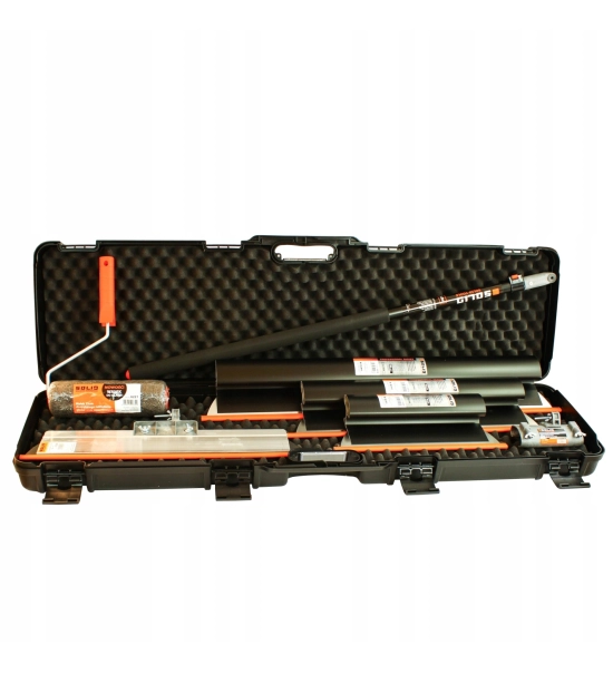 Komplet nožev za kitanje z mavčno maso in valjčkom v kovčku SOLID