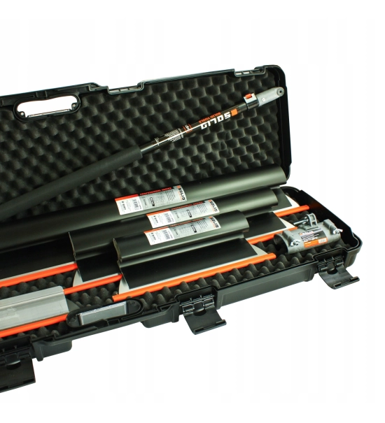 Komplet nožev za kitanje z mavčno maso in valjčkom v kovčku SOLID