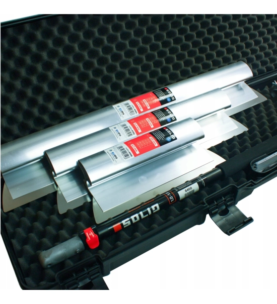 Set za obradu površina u suhoj gradnji u koferu SOLID