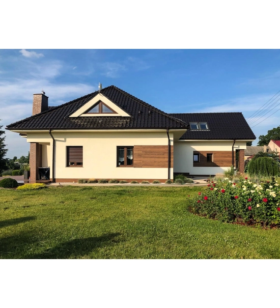 Fasadna obloga imitacija drveta, stiropor, hrast, 18 cm x 1,9 cm x 200 cm (0,36 m2)