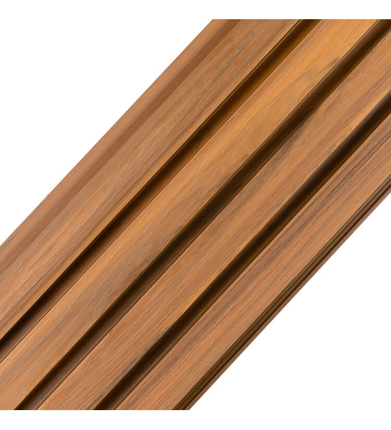 WPC wall cladding panel, board, WPC, 219x26x2900mm, golden oak (0.63 m2)