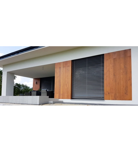 Fasadna obloga imitacija drveta, stiropor, hrast, 18 cm x 1,9 cm x 200 cm (0,36 m2)