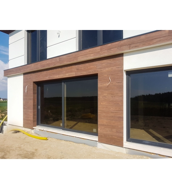 Fasadna obloga imitacija drveta, stiropor, hrast, 18 cm x 1,9 cm x 200 cm (0,36 m2)