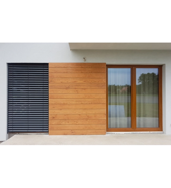 Fasadna obloga imitacija drveta, stiropor, winchester, 18 cm x 1,9 cm x 200 cm (0.36 m2)