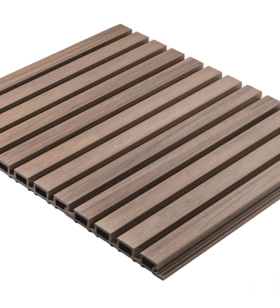 WPC wall cladding panel, board, WPC, 219x26x2900mm, brown (0.63 m2)