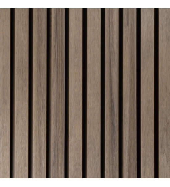WPC wall cladding panel, board, WPC, 219x26x2900mm, brown (0.63 m2)
