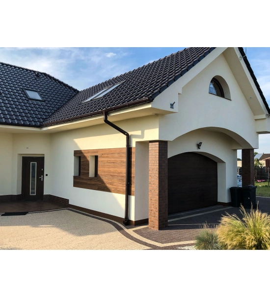 Fasadna obloga imitacija drveta, stiropor, hrast, 18 cm x 1,9 cm x 200 cm (0,36 m2)