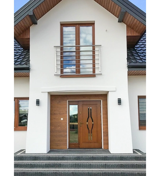 Fasadna obloga imitacija drveta, stiropor, hrast, 18 cm x 1,9 cm x 200 cm (0,36 m2)