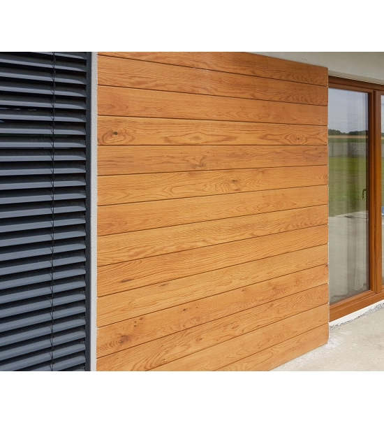 Fasadna obloga imitacija drveta, stiropor, sonoma hrast, 18 cm x 1,9 cm x 200 cm (0,36 m2)