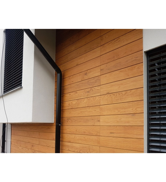 Fasadna obloga imitacija drveta, stiropor, hrast, 18 cm x 1,9 cm x 200 cm (0,36 m2)