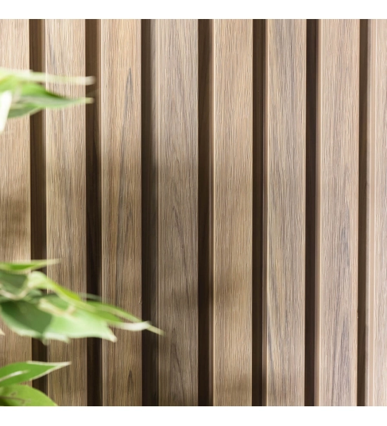 WPC wall cladding panel, board, WPC, 219x26x2900mm, brown (0.63 m2)