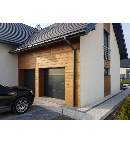 Fasadna obloga imitacija drveta, stiropor, sonoma hrast, 18 cm x 1,9 cm x 200 cm (0,36 m2)