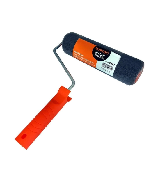 Valjak za gletovanje, 25 cm + držač, SOLID