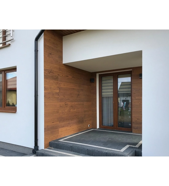 Fasadna obloga imitacija drveta, stiropor, sonoma hrast, 18 cm x 1,9 cm x 200 cm (0,36 m2)