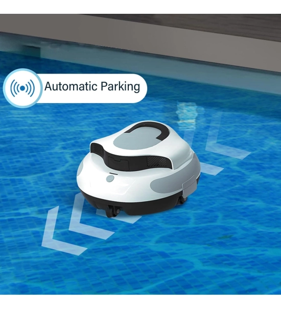 TUTTA baterijski robotski usisavač za bazen, 5000mAh baterija, IPX8 vodootporan, 100 min rada, do 3m dubine, do 93 m²
