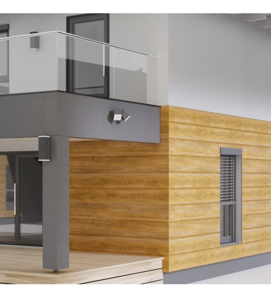 Fasadna obloga imitacija drveta, stiropor, winchester, 18 cm x 1,9 cm x 200 cm (0.36 m2)