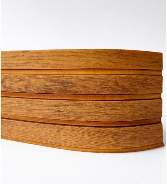 Lamella facade cladding, wood imitation, GOLDEN OAK, 260 x 18 x 0.3 cm (0.47 m²)