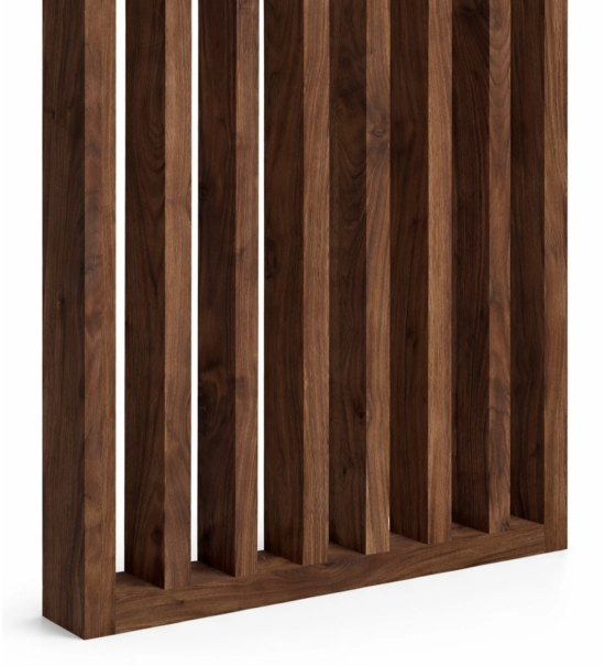 Drvene letvice za pregradni zid (28x60mm) (orah)