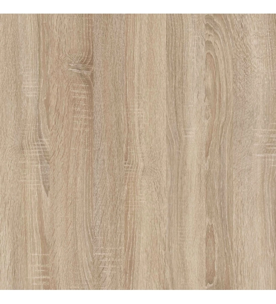 Pregradni zid od letvica spremljen za montažu, hrast sonoma, 51cm (7 lamele)