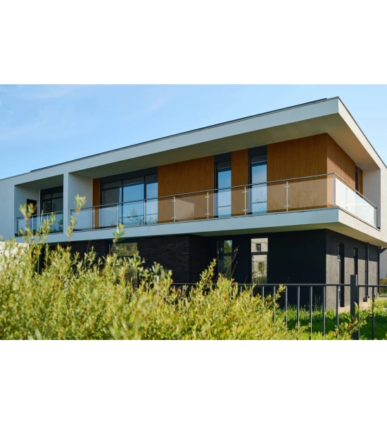 Lamella facade cladding, wood imitation, WINCHESTER, 260 x 18 x 0.3 cm (0.47 m²)