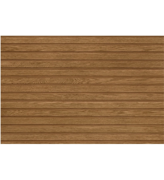 Lamella facade cladding, wood imitation, WINCHESTER, 260 x 18 x 0.3 cm (0.47 m²)