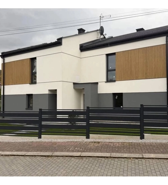 Lamella facade cladding, wood imitation, WINCHESTER, 260 x 18 x 0.3 cm (0.47 m²)