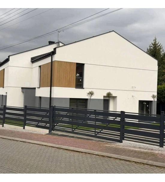 Lamella facade cladding, wood imitation, WINCHESTER, 260 x 18 x 0.3 cm (0.47 m²)