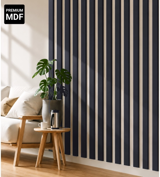 3D Lamella falburkolat, MDF (antracit) 16x28mm