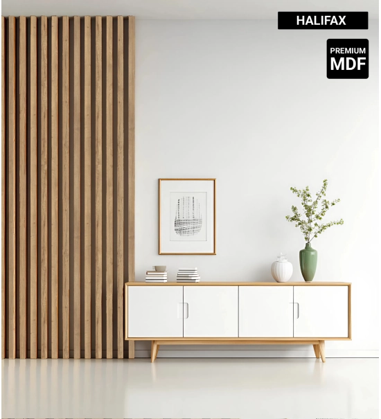 3D decorative slats, wooden strips for walls, ceiling, or partition wall (28x37 cm) (LIGHT OAK)