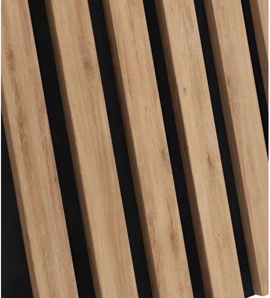 Akusztikus fa panel, ARANY CRAFT TÖLGY, 28x275cm (0.77 m²)