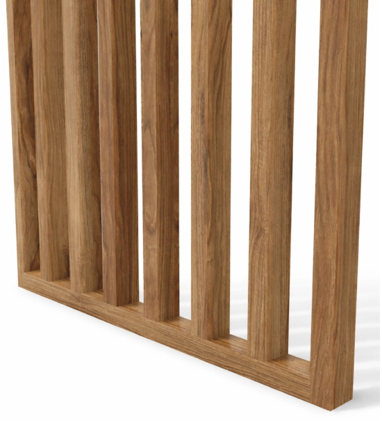 Drvene letvice za pregradne zidove (28x60 mm) (HRAST CATANIA)