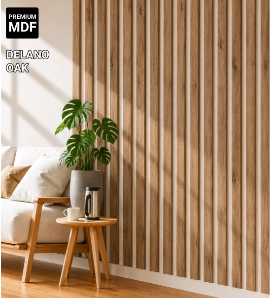 3D Lamella falburkolat, MDF (természetes tölgy) 16x28mm [CLONE]