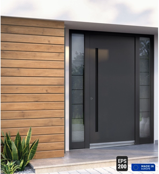 EPS200 homlokzati panel, fa hatású, TERMÉSZETES TÖLGY, 18x1,9x200 cm (0,36 m²)