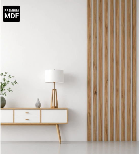 3D dekoratív lécek, fa lécek falakhoz, mennyezethez vagy válaszfalhoz (28x37 cm) (CATANIA TÖLGY)