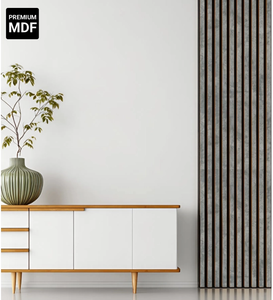 Akusztikus fa panel, BETON/LOFT, 28x275cm (0.77 m²)