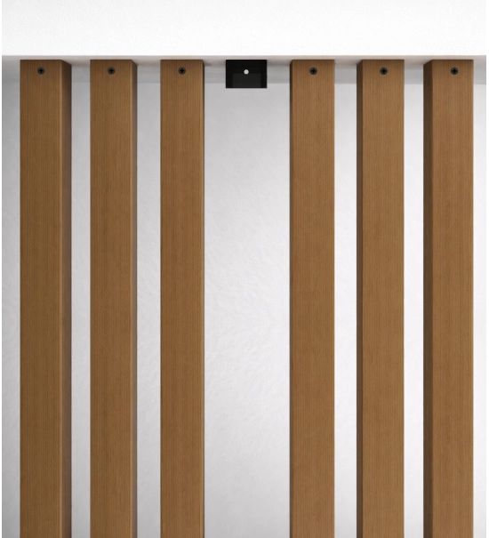 U-alakú tartó fa brizolejekhez, rejtett rögzítéshez, horganyzott acél, 87x37 mm