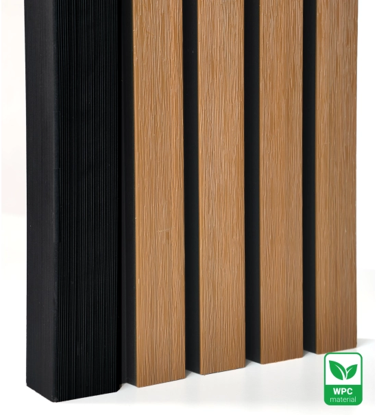 Zaključni L profil za WPC leseni paneli, 2900 mm (ČRNA)