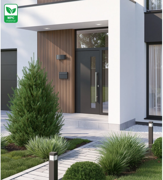 WPC vanjska zidna obloga, drvena fasada, 219x26x2900mm, drvo (0.63 m2)