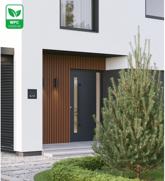 WPC vanjska zidna obloga, drvena fasada, 219x26x2900mm, drvo (0.63 m2)