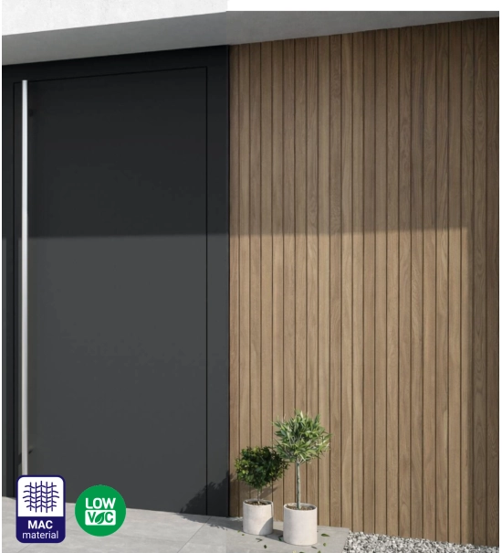 Lamelna fasadna obloga, imitacija drveta, TOSCANA, 260 x 18 x 0,3 cm (0,47 m²)