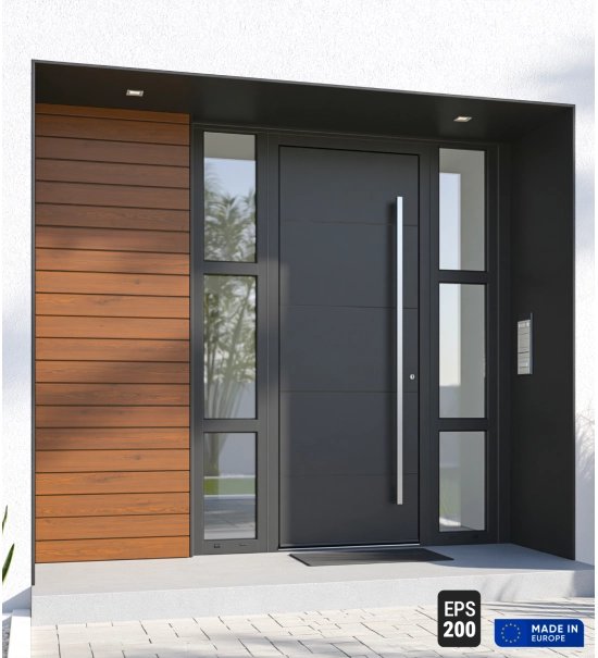 EPS200 fasadni panel, imitacija drveta, ZLATNI HRAST, 18x1,9x200 cm (0,36 m²)