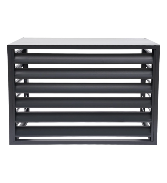 Outdoor cover for heat pump, anthracite, 110x80x60 cm